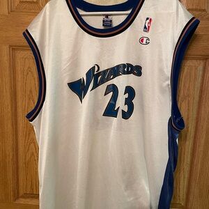 Retro Micheal Jordan Wizards Jersey. Size XXL. Champion Brand. Great Condition.